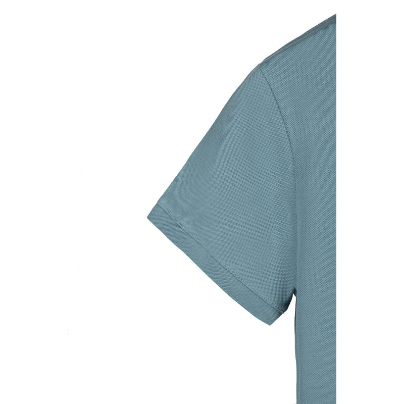 Erkek Turkuaz Yakası Kot Detaylı Polo Yaka T-shirt