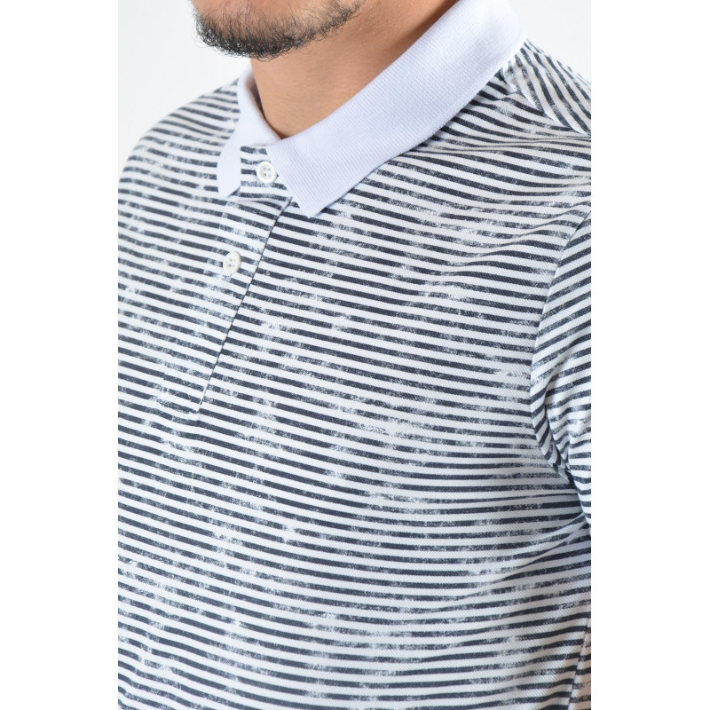 Erkek Polo Yaka T-Shirt Beyaz