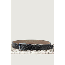 Erkek Kemer Deri Siyah