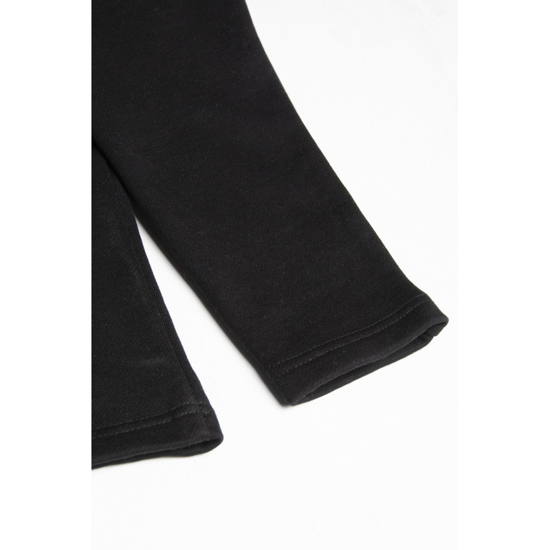 Unisex Siyah Yarım Fermuarlı Basic Düz Renk Trend Sweatshirt